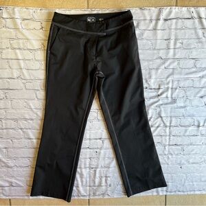 Adidas Golf Stretch Climacool Womens Black Pants Size 10 Athletic Sporty EUC